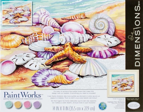 Sea Shells Paint by Number