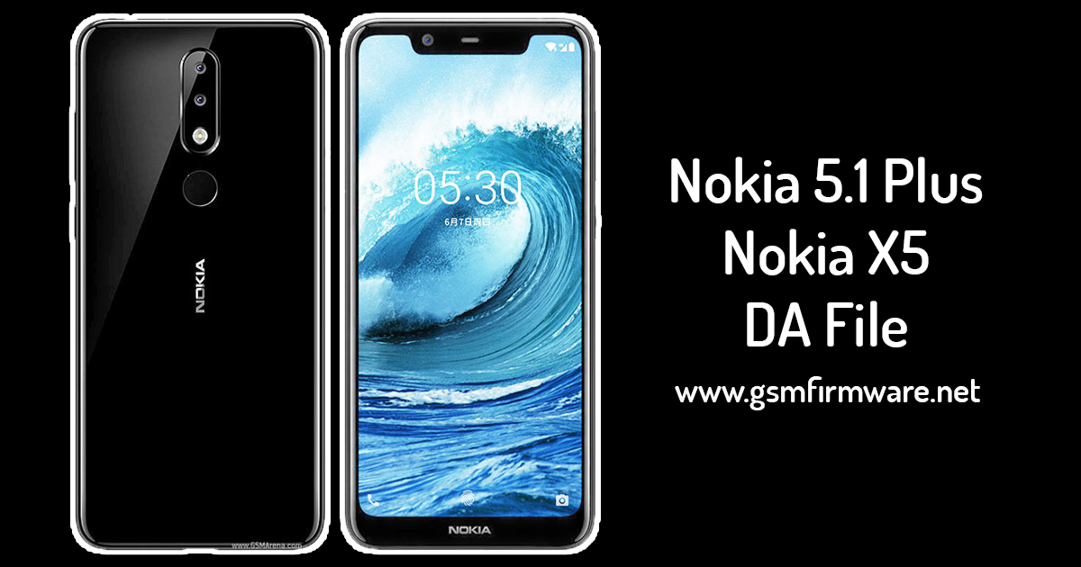 nokia 5 1 plus nokia x5 mtk da file mt6771 helio p60