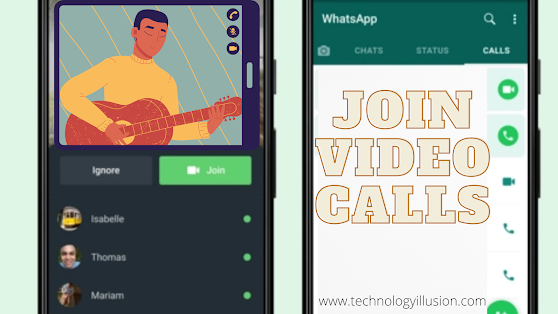 Join Video Calls WhatsApp New Update