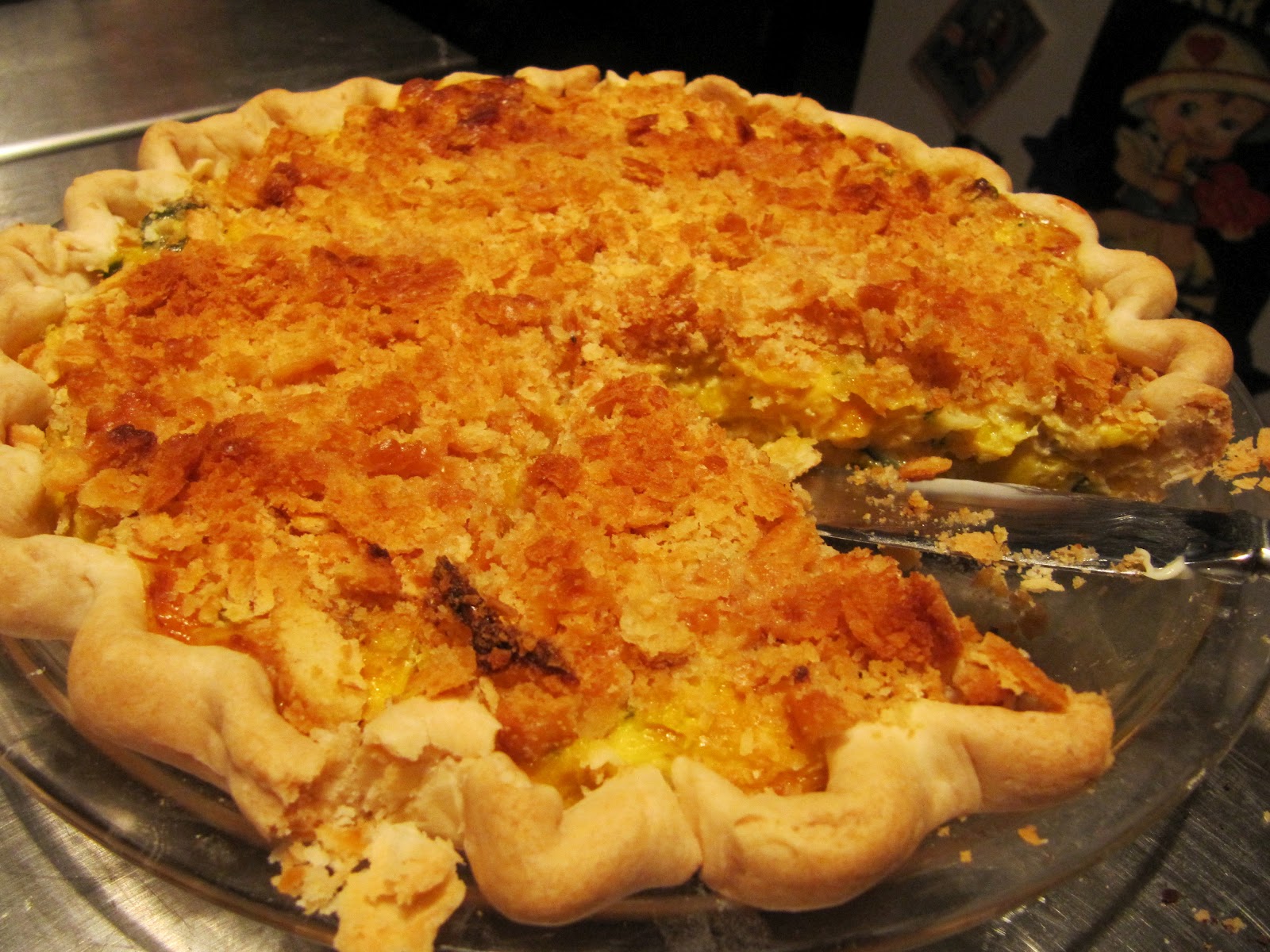 Mama Ozzy's Table Summer Squash and Zucchini Pie