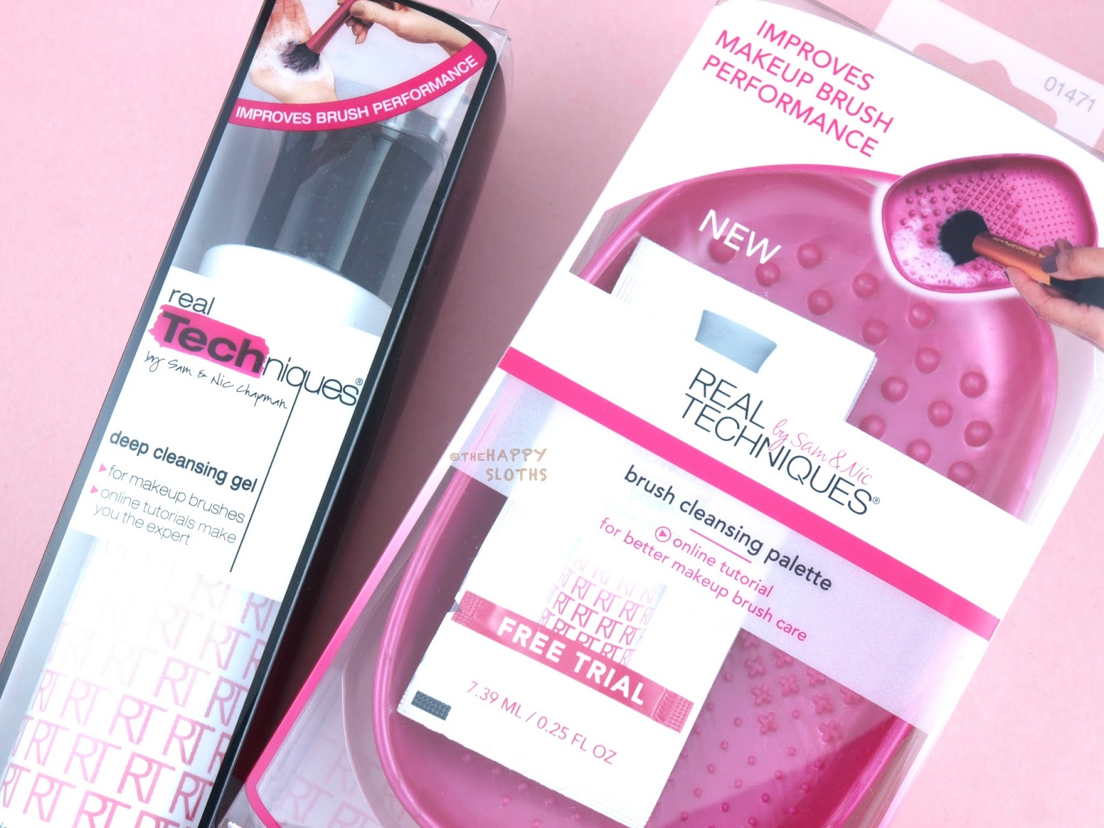 Real Techniques Brush Cleansing Palette & Deep Cleansing Gel Review