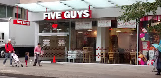 Five Guys Burgers & Fries Storefront