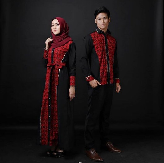 Model Gamis  Batik  Modern Desain  Terbaru Lebaran 2021 