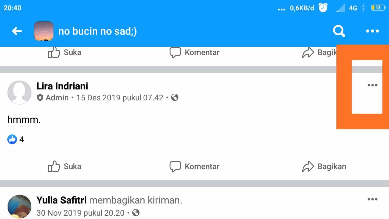 cara agar status facebook bisa dibagikan orang lain