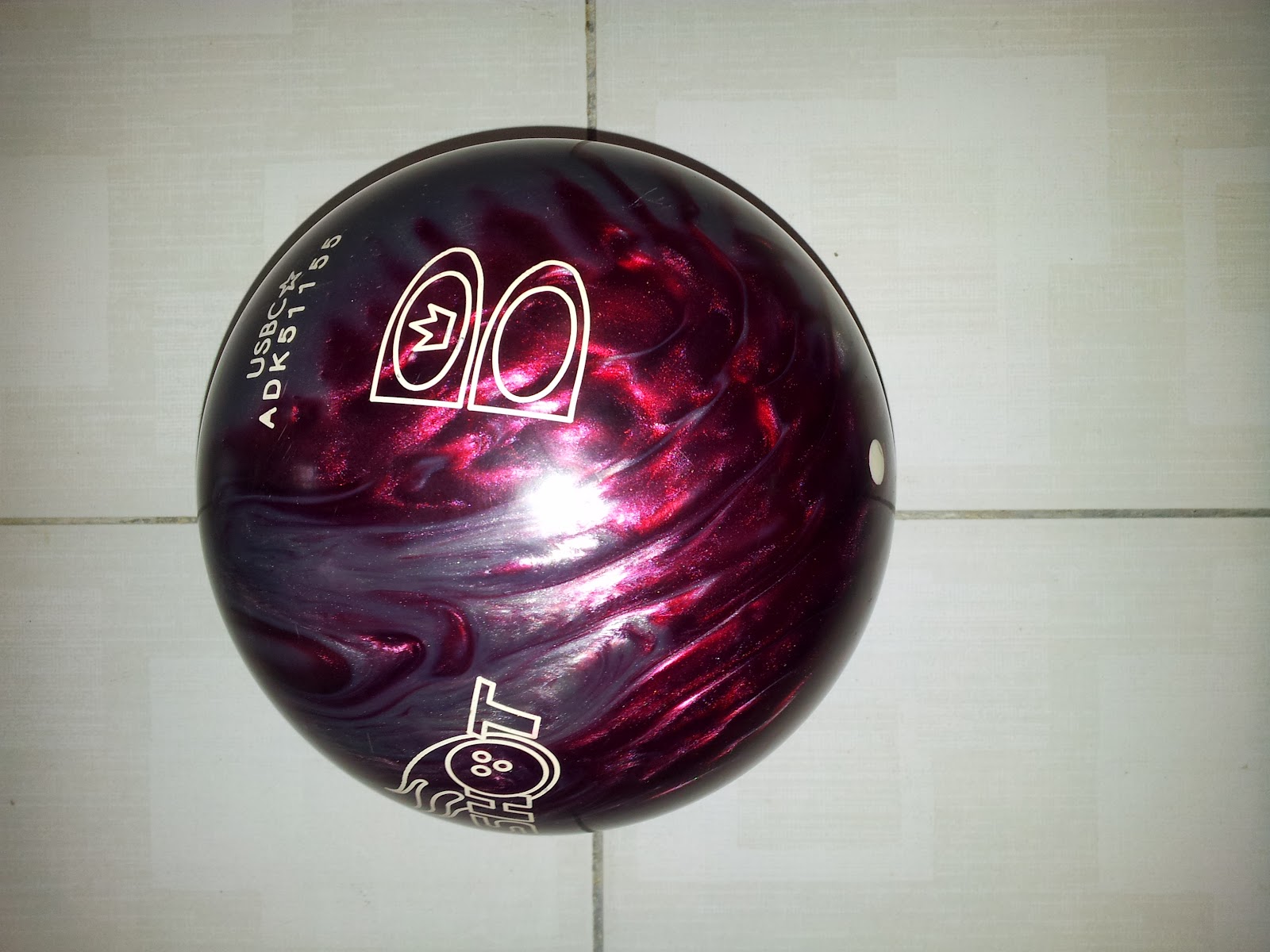 KEDAI BOWLING ONLINE REACTIVE BOWLING BALL BRUNSWICK SLINGSHOT 10 LBS++