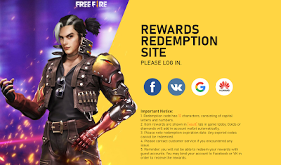 Free Fire Redeem Codes Today 21th June