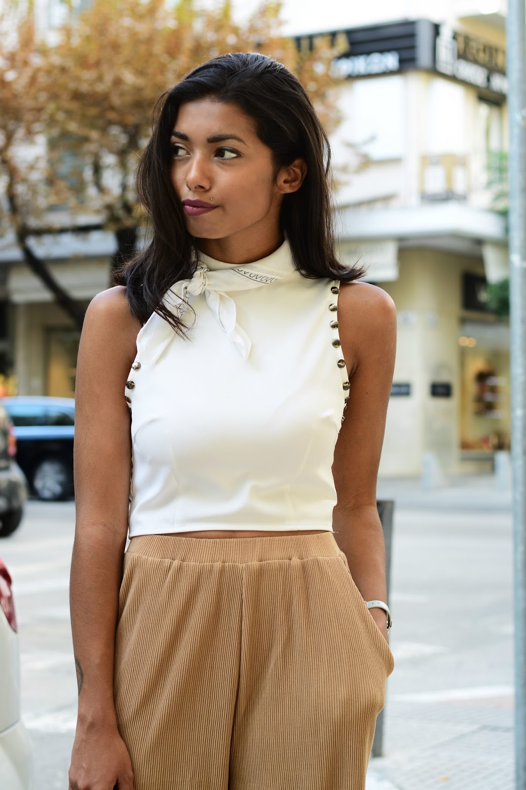 how to wear chokers in Fall