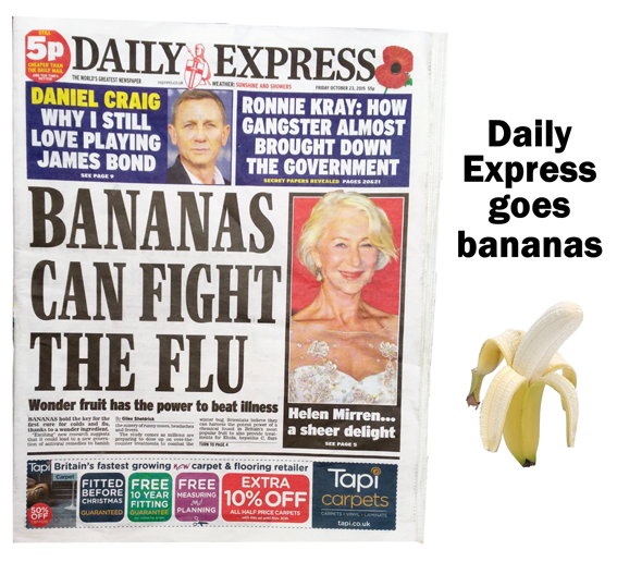 Jon Danzig's World Daily Express goes bananas