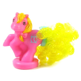 My Little Pony Dark Pink Clock Pony Year 8 Ponytail Ponies Petite Pony