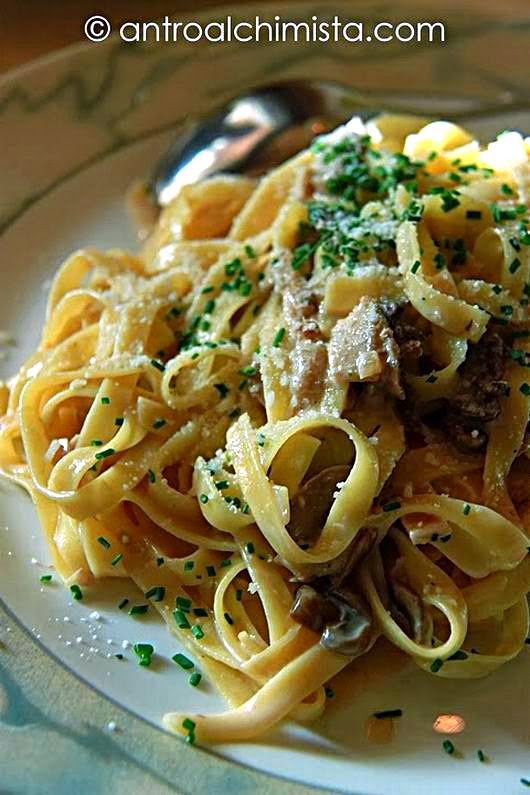 Tagliatelle ai Funghi Porcini