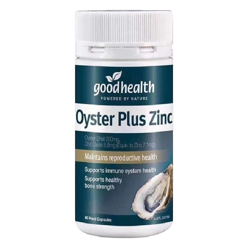 Goodhealth Tinh chất hàu biển bổ sung kẽm Oyster Plus ZinC 60 viên