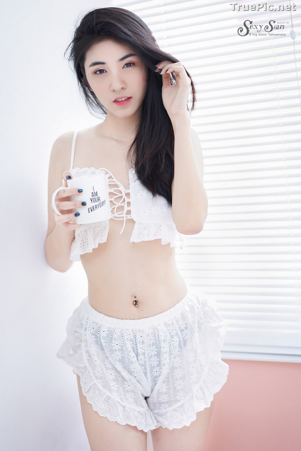Image Thailand Model - Memie Sp - White Sexy Bikini - TruePic.net - Picture-2