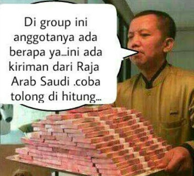 9 Meme 'Raja Salman' Ini Ikut Meramaikan Kedatangannya Ke Indonesia