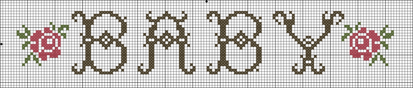 Elizabeth Hiddleson Crochet #12 Filet Alphabet Butterflies - $9.00