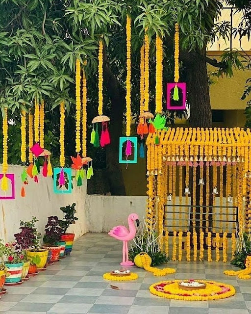 Homemade Mehndi Function Latest Decoration Ideas at Home WallpaperDPs