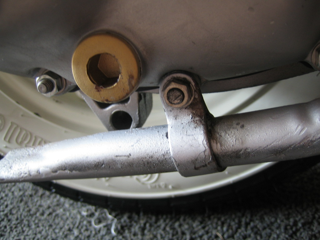 Lambretta Restoration Adding exhaust