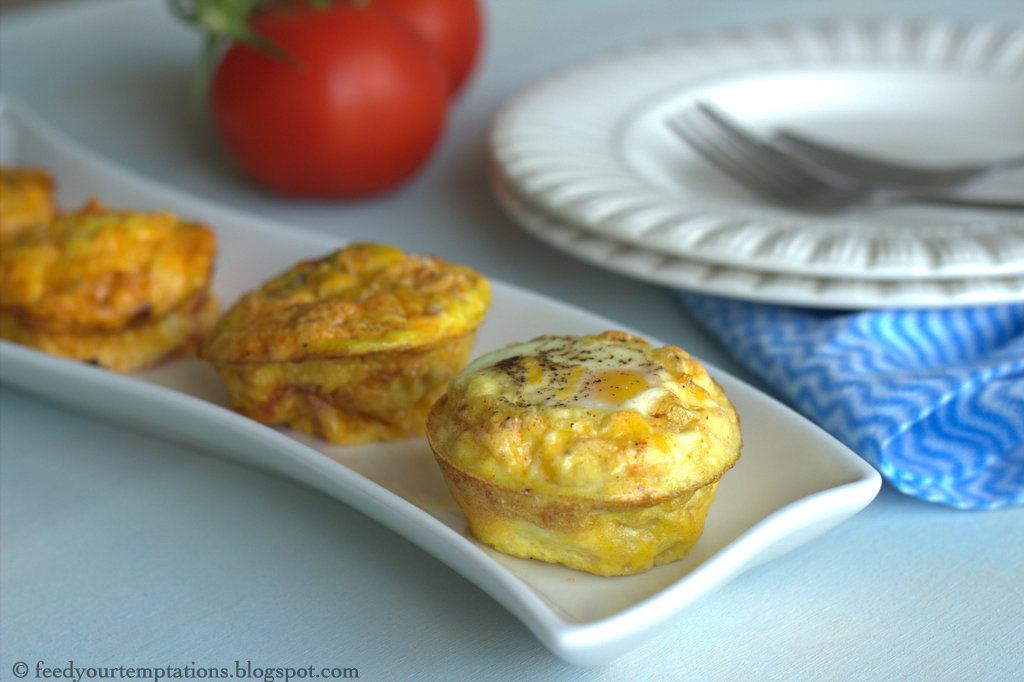 Omelets in Cupcake pan