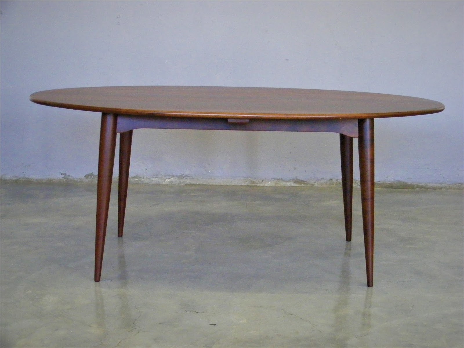 VAMP FURNITURE A midcentury EE Meyer solid Imbuia dining table at Vamp_29 July 2020