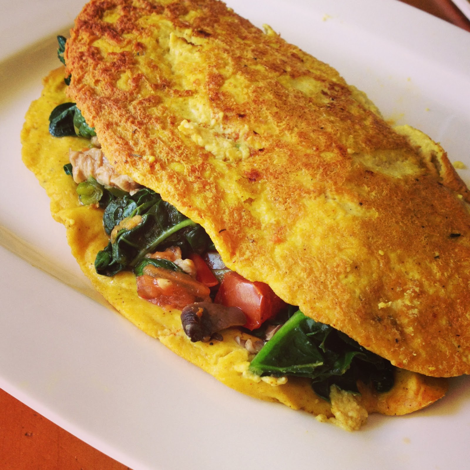 Rose_Petalz Vegan Tofu Omelet