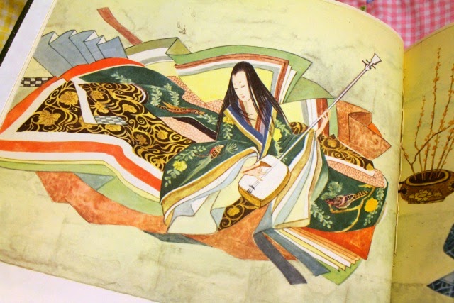 "Sima Who Wore the Big Hat" - Japanese Fairy Tales (A Giant Golden Book) translated by Mildred Marmur, illustrated by Benvenuti. Golden Press, 1960.