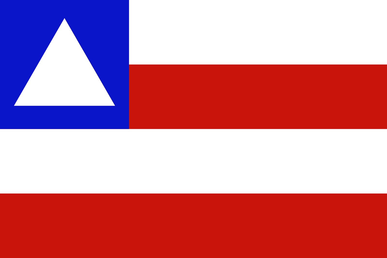 Bandeira do estado brasileiro da Bahia para colorir Pinturas do AUwe