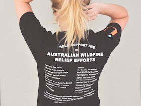 The 'Support Australia' t-shirts from Ruckify have a list of organisations you can help during and after the bushfire crisis