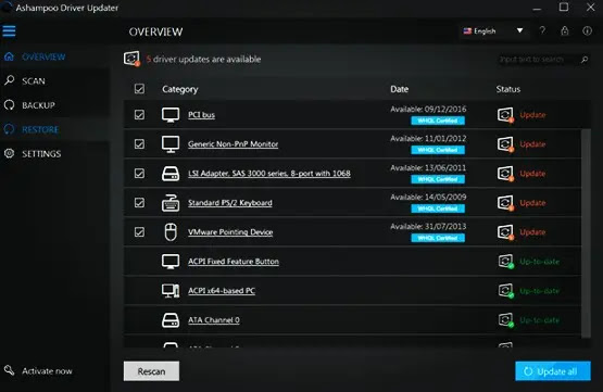 The best free software for updater driver for Windows 10 best driver software for windows 10