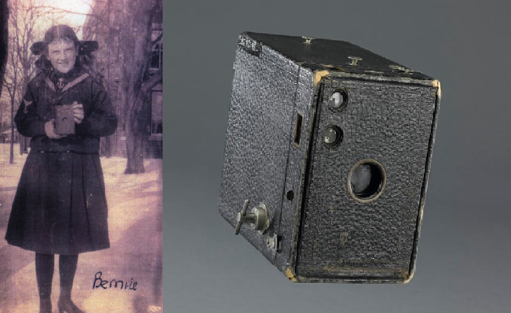 Teenager Bernie Palmer used her new Brownie Camera to shoot pictures of Titanic Survivors ~