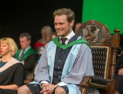 Sam Heughan es doctor por la Universidad de Sterling