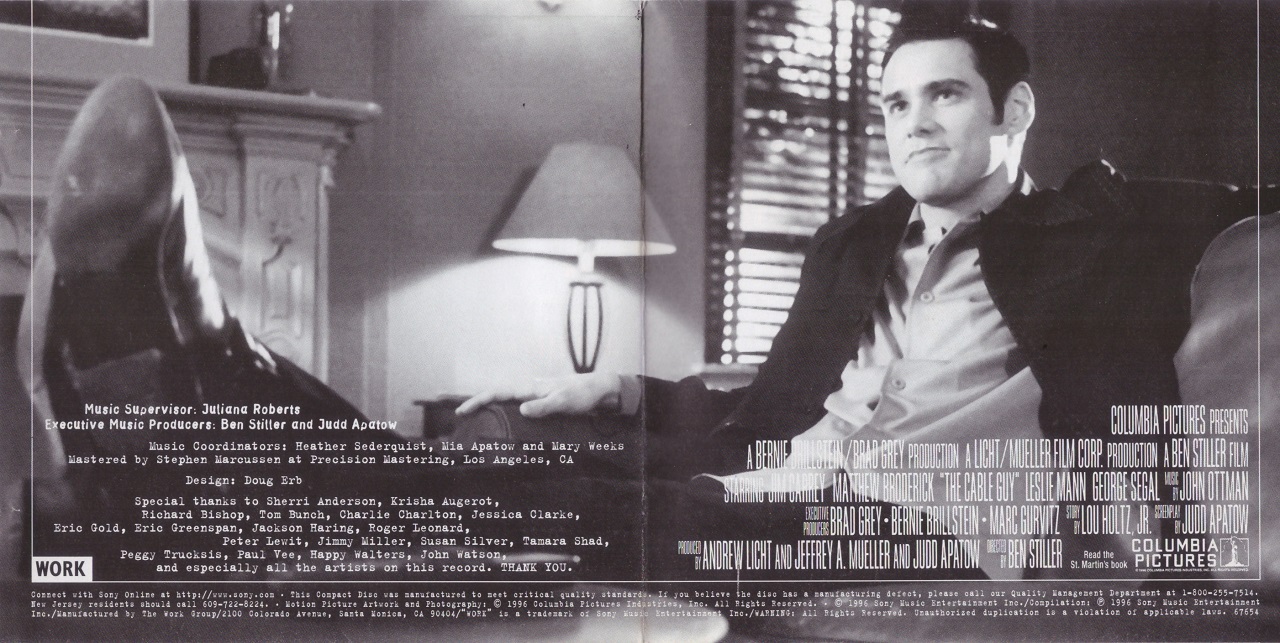 On The Road Again Various Artists "The Cable Guy Original Motion