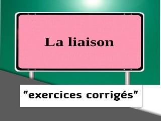 exercices sur la liaison en français 