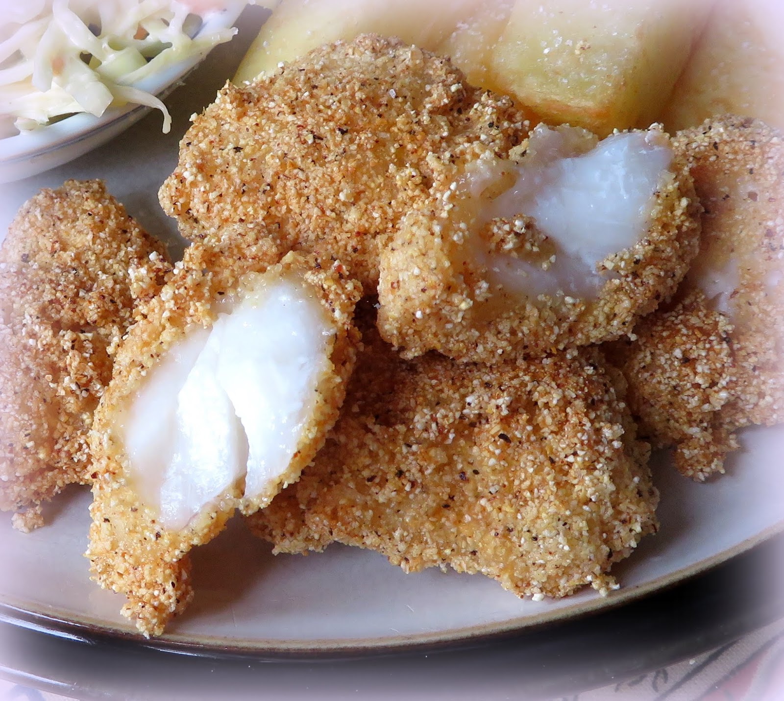 Cornmeal Crusted Cod Cheeks The English Kitchen