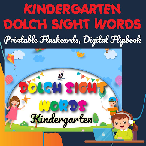 dolch sight words kindergarten