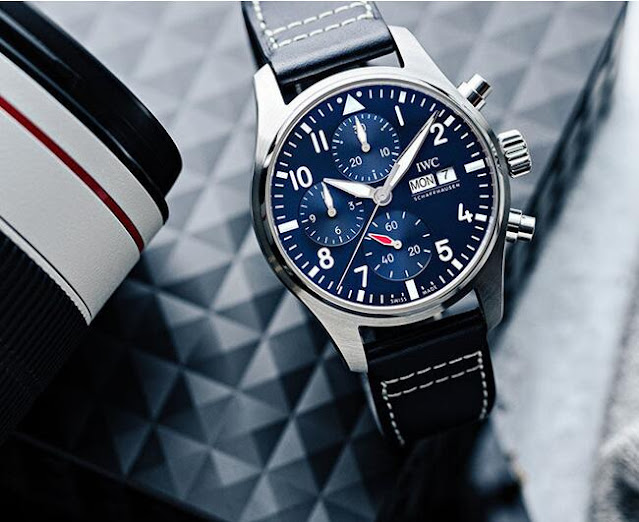 Introducing The Replica IWC Pilot’s Chronograph Blue Dial Stainless Steel 41mm Watches 1