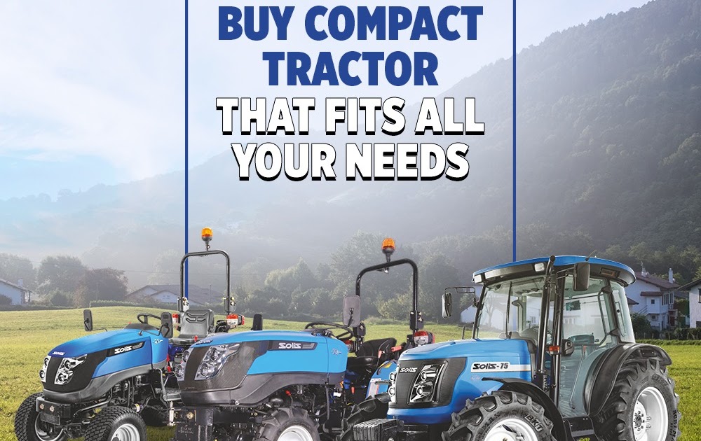 Buy Compact Tractor that Fits All Your Needs