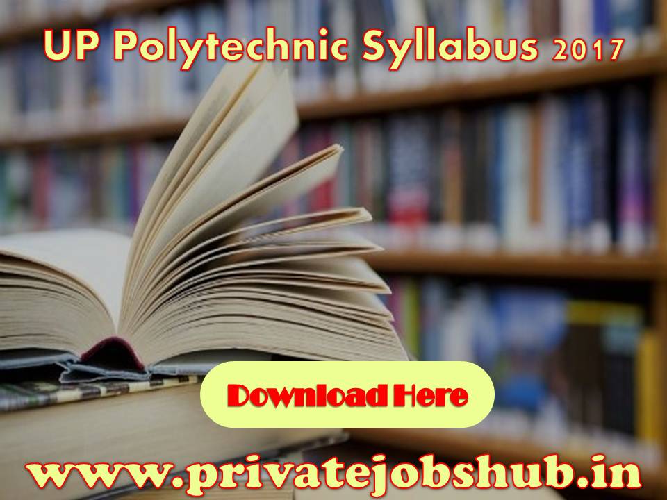 UP Polytechnic Syllabus 2017 UP Polytechnic Syllabus