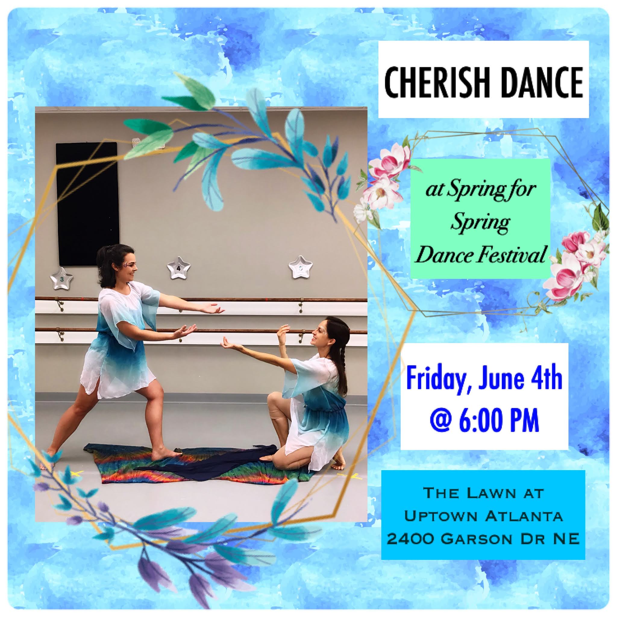 Can I Color Now Studios ** Spring for Spring Dance Festival