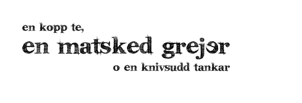 en matsked grejer