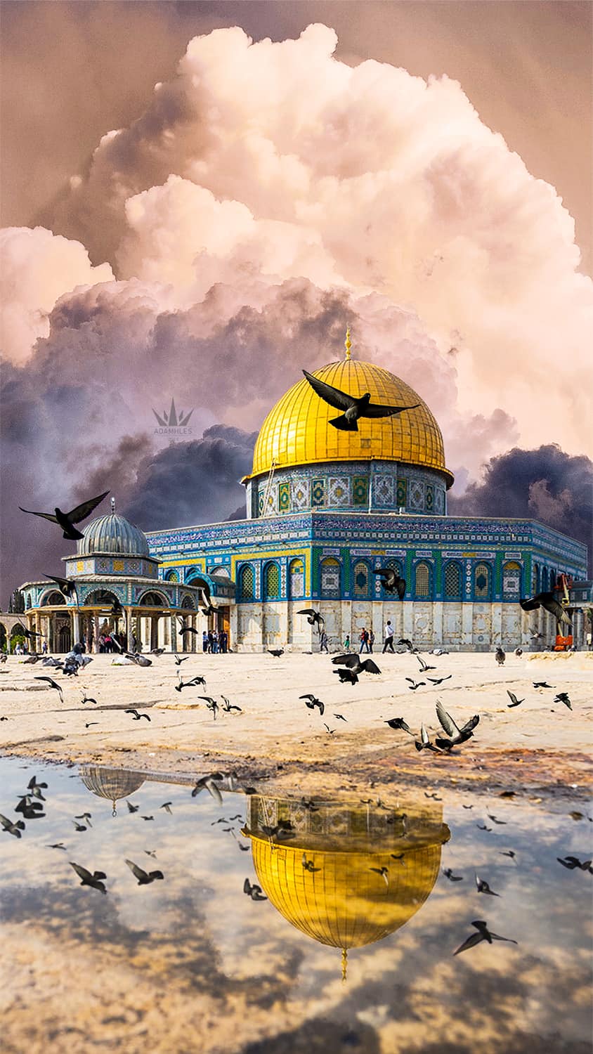 صور القدس اجمل خلفيات جوال قبة الصخرة Phone Wallpaper