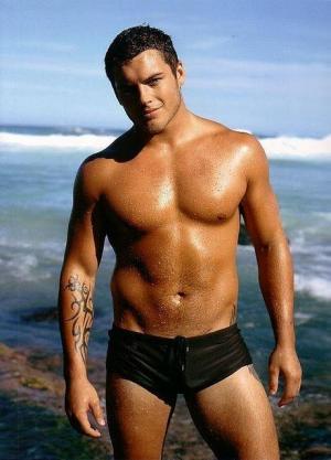 MALE & FEMALE CELEBRITIES EXPOSED: DANIEL CONN, Sexy Australian Profi