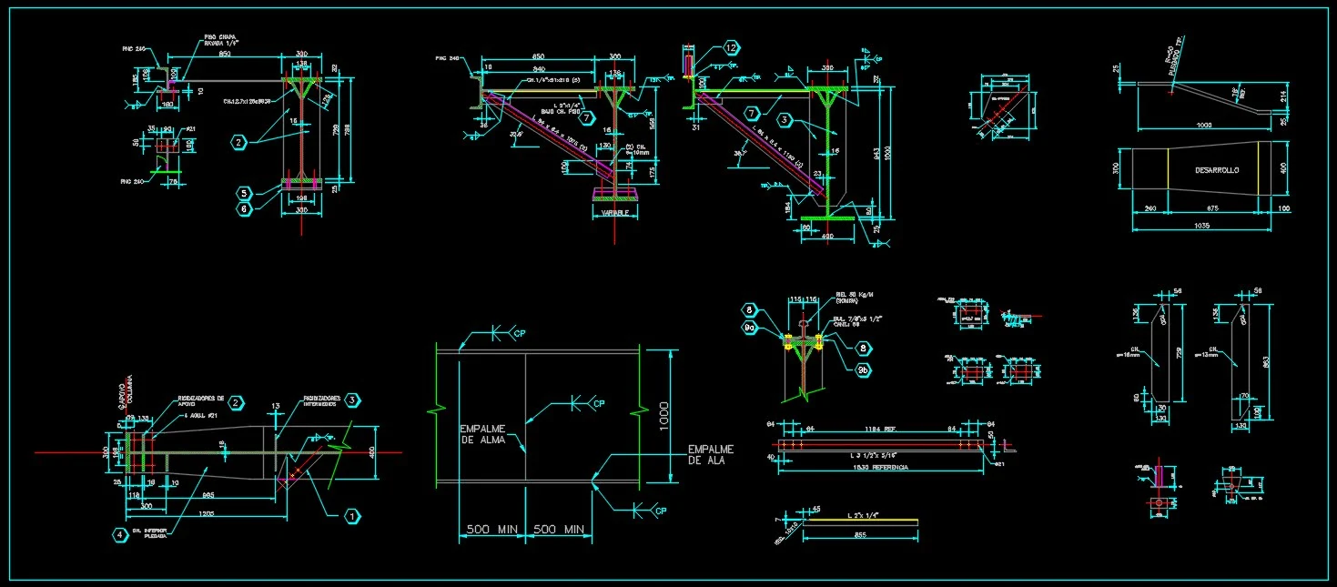 Overhead Bridge Crane [DWG]