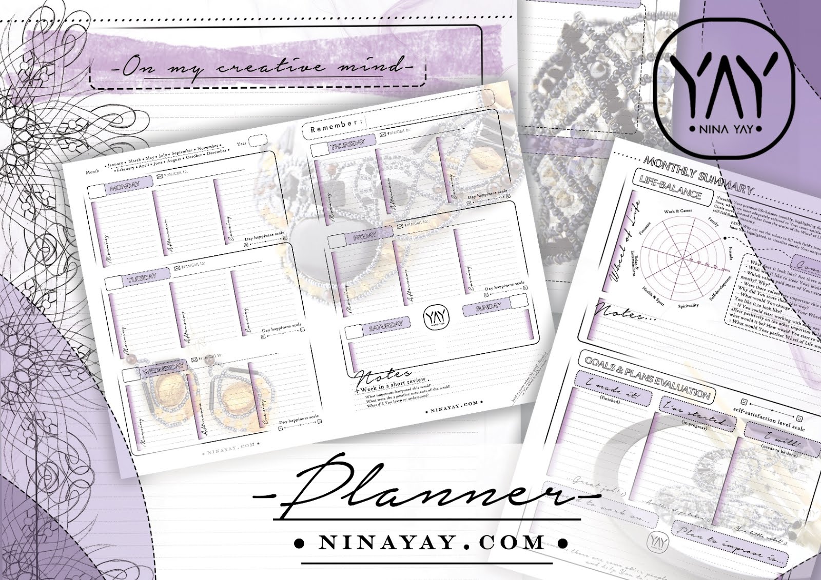 the highlights life planner yay by ninayay gemstone stone