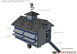 chicken trailer plans construction t310 building shed perspective completed build