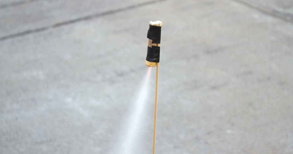 How to make rocket candy ie, potassium Nitrate and sugar rocket fueled