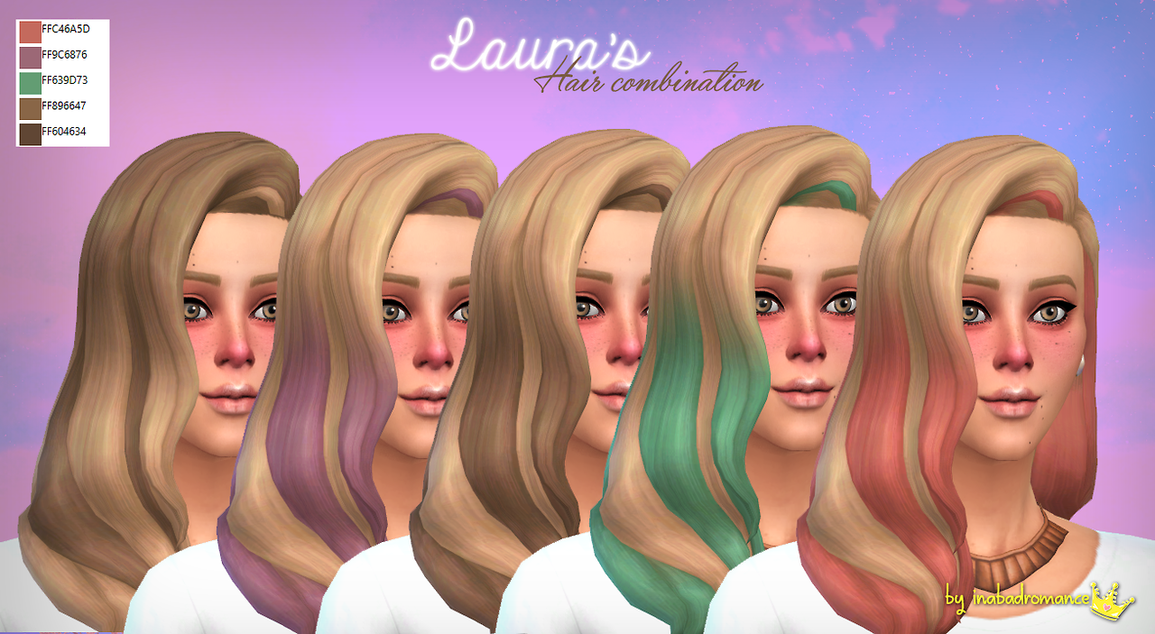 Hair color mods for the sims 4 - gourmetret