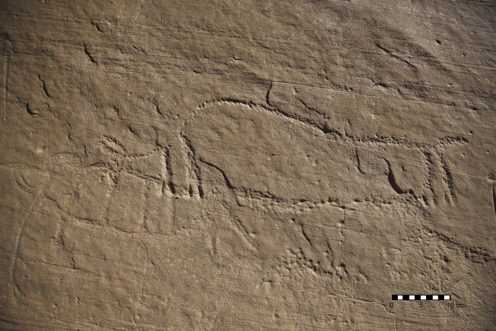 Rock Art Blog THE UPPER SAND ISLAND MAMMOTH PETROGLYPH, UTAH
