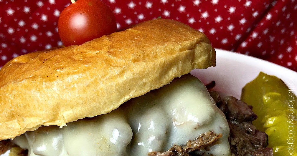 OllaPodrida Slow Cooked RedEye Roast Beef Sandwiches