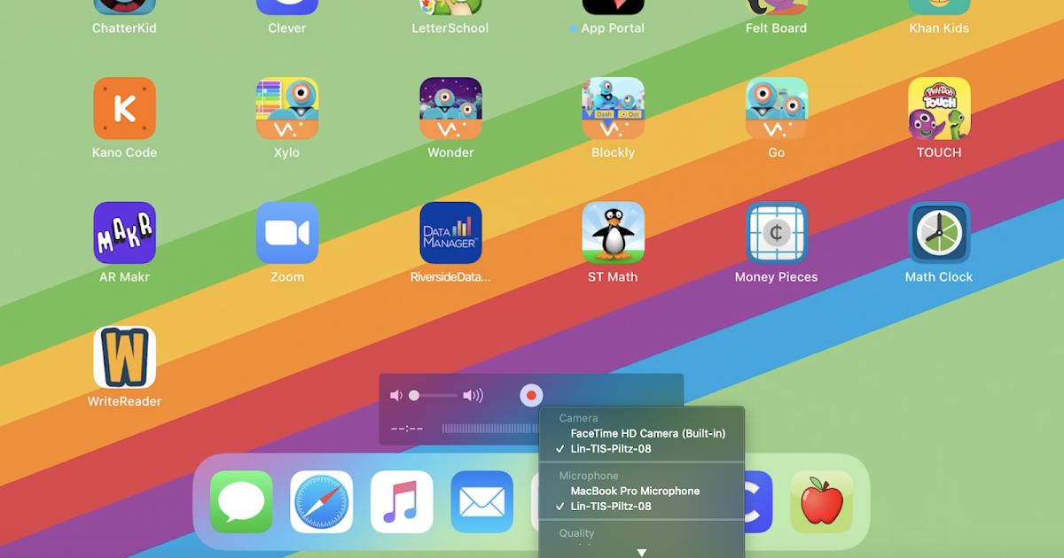 Happy Teaching & Happy Teching! Share Your iPad to Your MacBook Via Quick Time