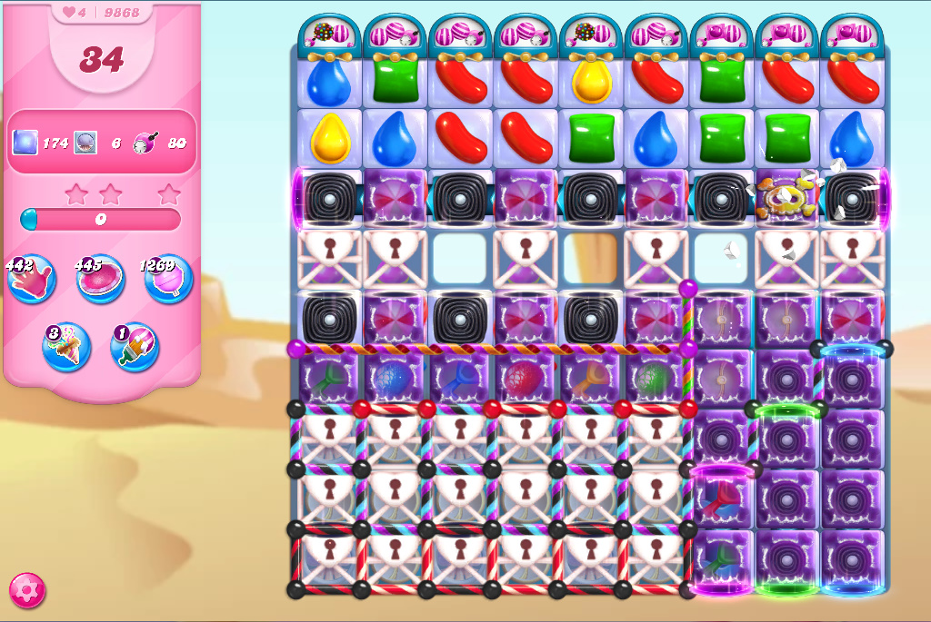 Candy Crush Saga level 9868
