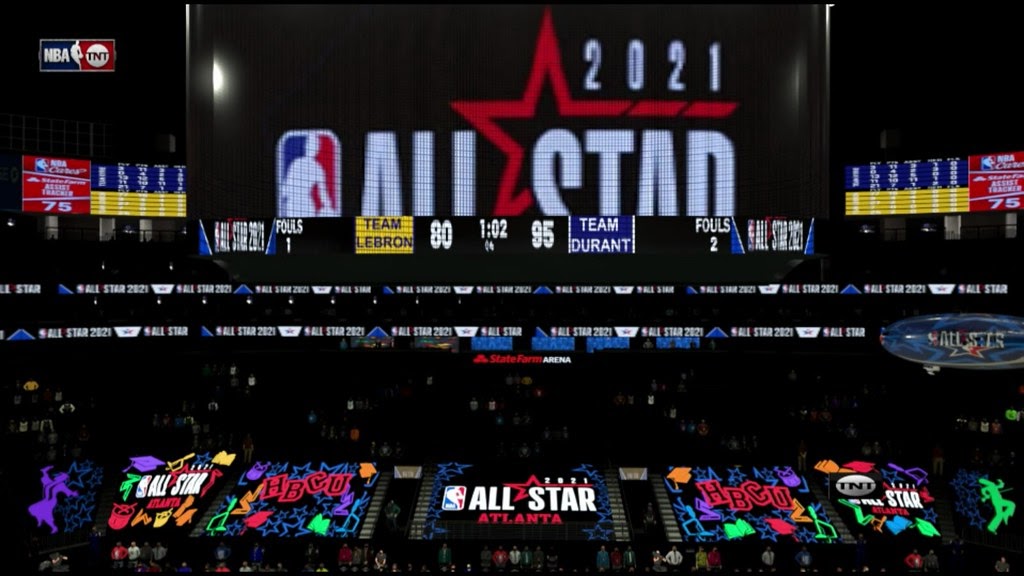 NBA 2K21 Full 2021 AllStar Weekend State Farm Arena Shuajota NBA